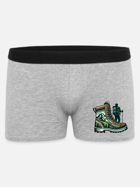 Wandelschoenen Mountain Trekkeur Randonneur - Mannen Boxershorts - grijs gemêleerd