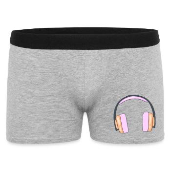 Modische Hörgeräte: Klang und Stil in Perfecta S - Männer Boxer Shorts - Grau meliert - Vorne