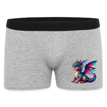 Dragon - Men's Boxer Shorts - heather grey - Front