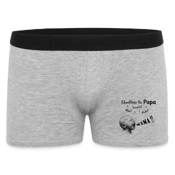 Ultimative Checkliste für Väter - Männer Boxer Shorts - Grau meliert - Vorne