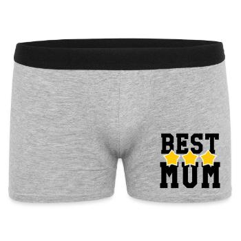 Meilleure Maman - Fête des Mères - Boxer Homme - gris chiné - Devant