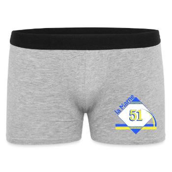 The Marne - Men's Boxer Shorts - heather grey - Front
