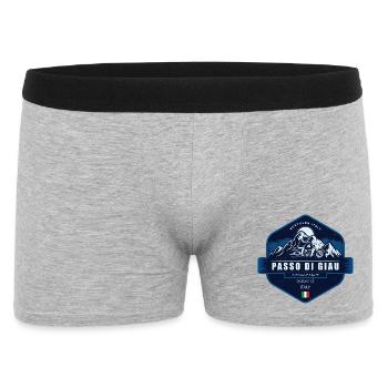 Passo di Giau , Col pittoresque des Dolomites, - Boxer Homme - gris chiné - Devant