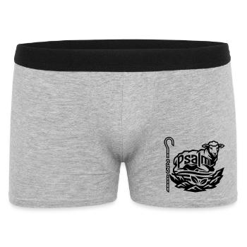 Psalm 23 - Men's Boxer Shorts - heather grey - Front