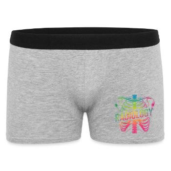 Rainbow Radiology Ribs - Men's Boxer Shorts - heather grey - Front