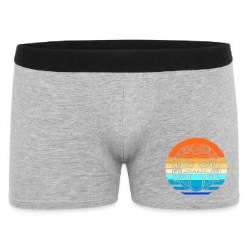 Inca Mayan calendar aztec - Men's Boxer Shorts - heather grey - Front