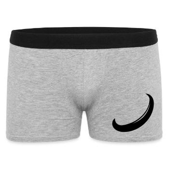 boomerang - Men's Boxer Shorts - heather grey - Front