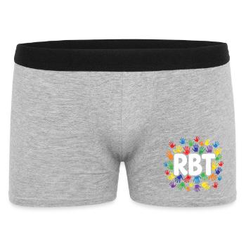 Registered Behavioral Engineer (RBT) - Men's Boxer Shorts - heather grey - Front