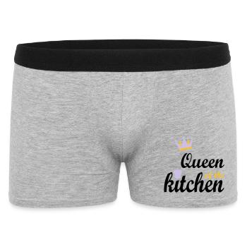 Cook - Men's Boxer Shorts - heather grey - Front