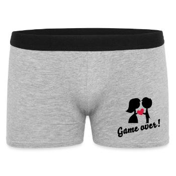 wedding - Men's Boxer Shorts - heather grey - Front