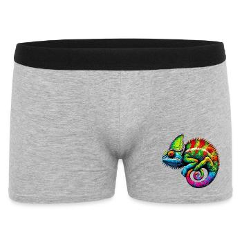 Chameleon - Men's Boxer Shorts - heather grey - Front