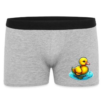 Caneton Canard Canard Canard - Boxer Homme - gris chiné - Devant