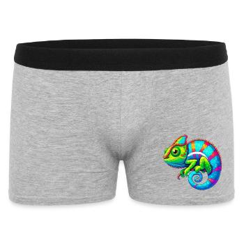 Chameleon - Men's Boxer Shorts - heather grey - Front
