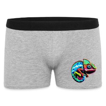 Chameleon - Men's Boxer Shorts - heather grey - Front