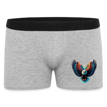 Aigle - Boxer Homme - gris chiné - Devant