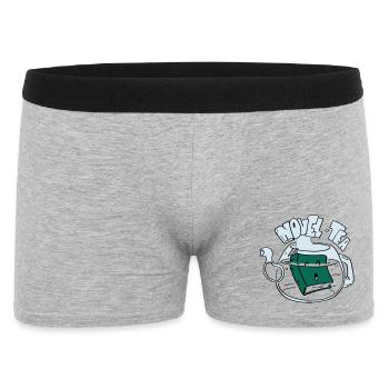 Novel Tea - Boxer Homme - gris chiné - Devant