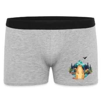 Marmot - Men's Boxer Shorts - heather grey - Front