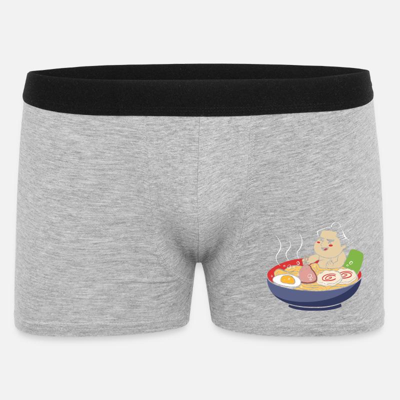 Sumo - Männer Boxer Shorts - Grau meliert