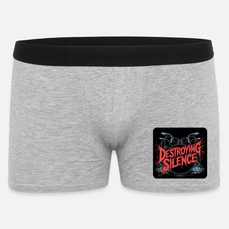 Batterie Conception du set de batterie - Boxer Homme - gris chiné