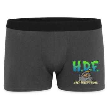 H.D.F.  - Männer Boxer Shorts - Anthrazit - Vorne
