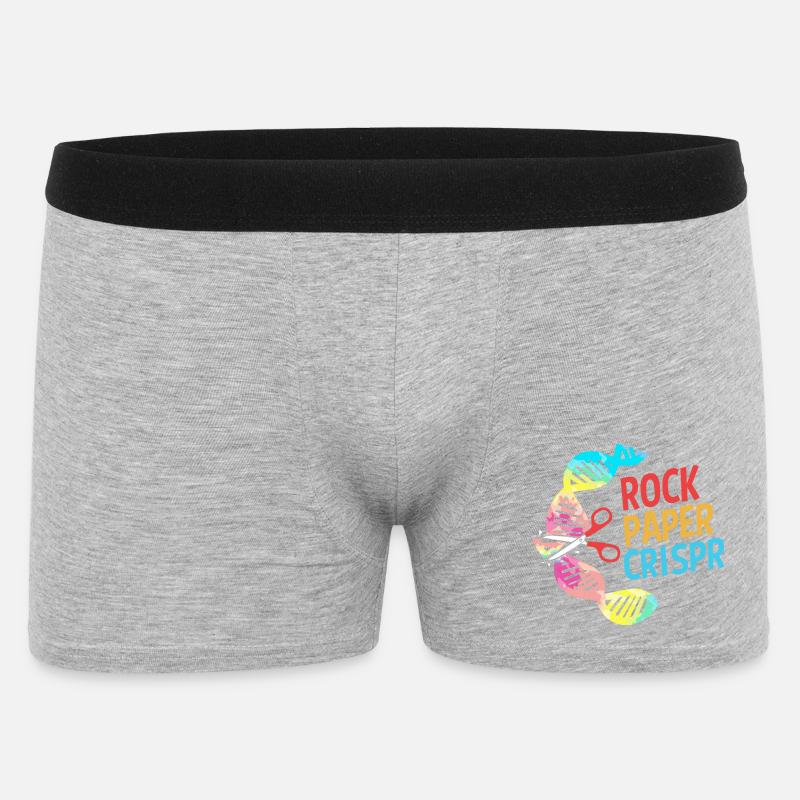 Structural formula molecule - Men's Boxer Shorts - heather grey