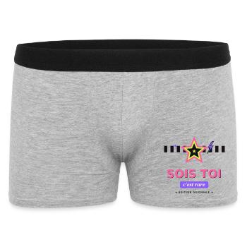 Sois Toi Édition Originale - Boxer Homme - gris chiné - Devant
