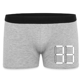 NUMÉRO 33 Trente-trois Cadeaux Numériques - Boxer Homme - gris chiné - Devant