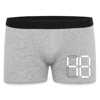 NUMÉRO 48 Quarante-huit Cadeaux Numériques - Boxer Homme - gris chiné - Devant