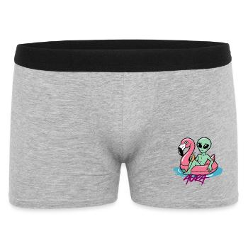 Flotteur de flamant Alien - Boxer Homme - gris chiné - Devant