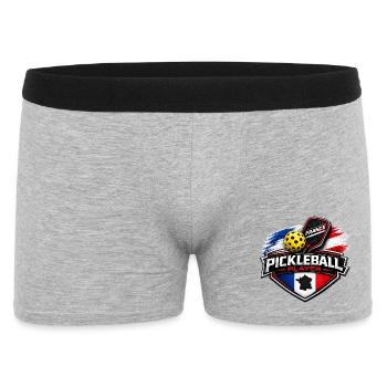 Pickleball FRANCE - Men's Boxer Shorts - heather grey - Front