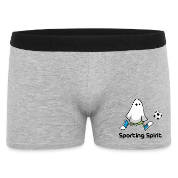 Esprit sportif - Boxer Homme - gris chiné - Devant