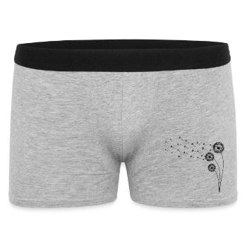 Pissenlit - Boxer Homme - gris chiné - Devant