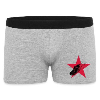 Course à Pied / Running / Jogging / Coureur - Boxer Homme - gris chiné - Devant