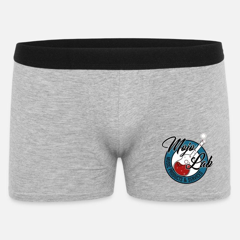 mojolab guitar - Men's Boxer Shorts - heather grey