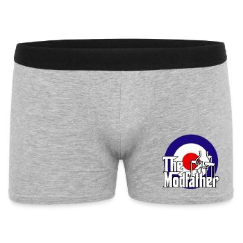 le modfather - Boxer Homme - gris chiné - Devant