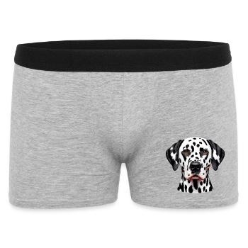 Dalmatian Dog - Men's Boxer Shorts - heather grey - Front
