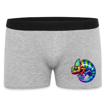 Caméléon - Boxer Homme - gris chiné - Devant