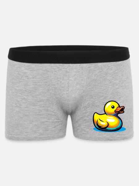 Caneton Canard Canard Canard - Boxer Homme - gris chiné
