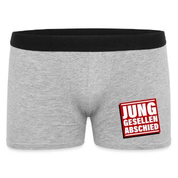 Bachelor party Jga bachelor - Men's Boxer Shorts - heather grey - Front