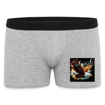 aigle - Boxer Homme - gris chiné - Devant