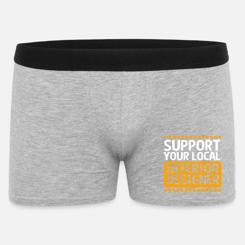 Architecte architecte Designer d’intérieur - Boxer Homme - gris chiné