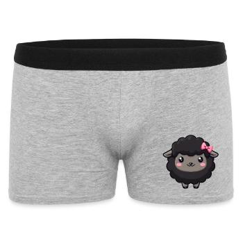 black sheep - Men's Boxer Shorts - heather grey - Front