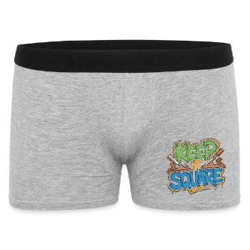 Fabricant de meubles Maintien-le Carré - Boxer Homme - gris chiné - Devant