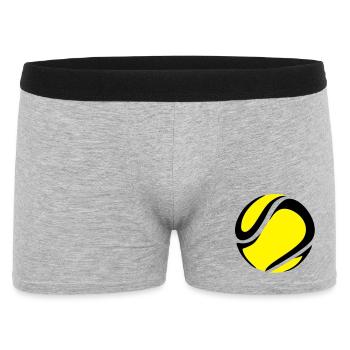Balle de tennis - Boxer Homme - gris chiné - Devant