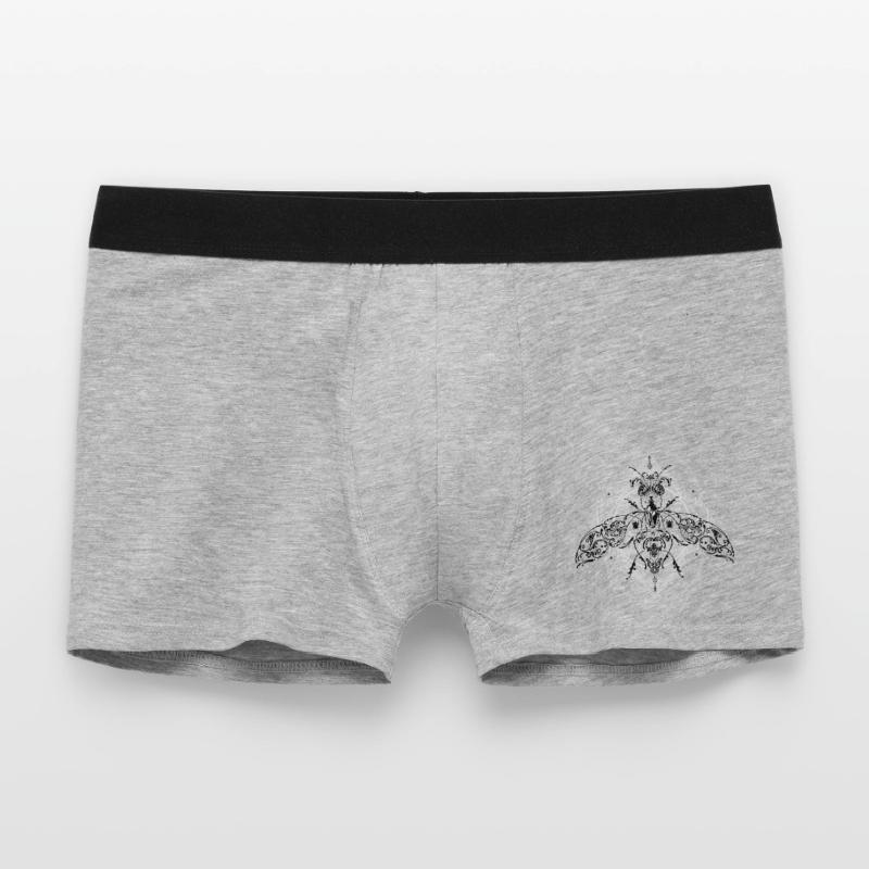 Psychedelic Insects Bug Pattern Ornament Men's Boxer Shorts