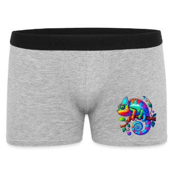 Chameleon - Men's Boxer Shorts - heather grey - Front