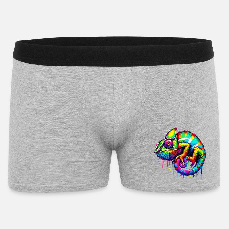 Chameleon - Men's Boxer Shorts - heather grey