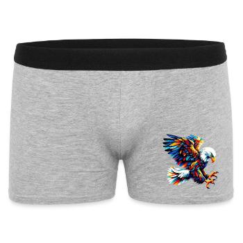 Aigle - Boxer Homme - gris chiné - Devant
