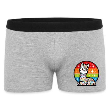 Alpaca - Men's Boxer Shorts - heather grey - Front