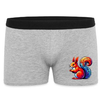 Squirrel - Men's Boxer Shorts - heather grey - Front